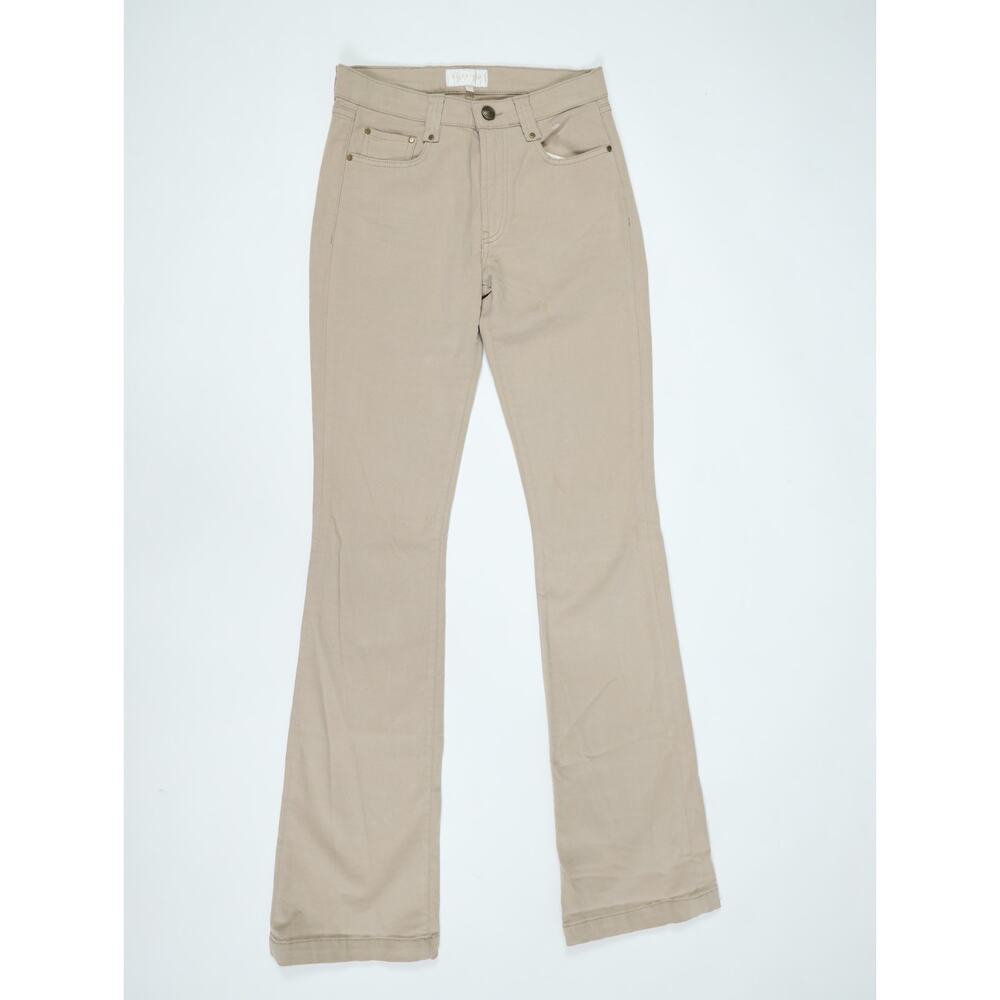 Vintage Valentino Roma Made in Italy Taupe Bootcut Stretch Jeans Size 38 US 2 - Picture 2 of 13